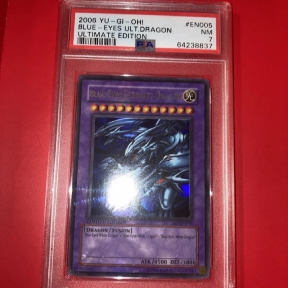 2006 Yu-Gi-Oh! Blue- Eyes Ult. Dragon Ultimate Limited Editon Graded Card PSA